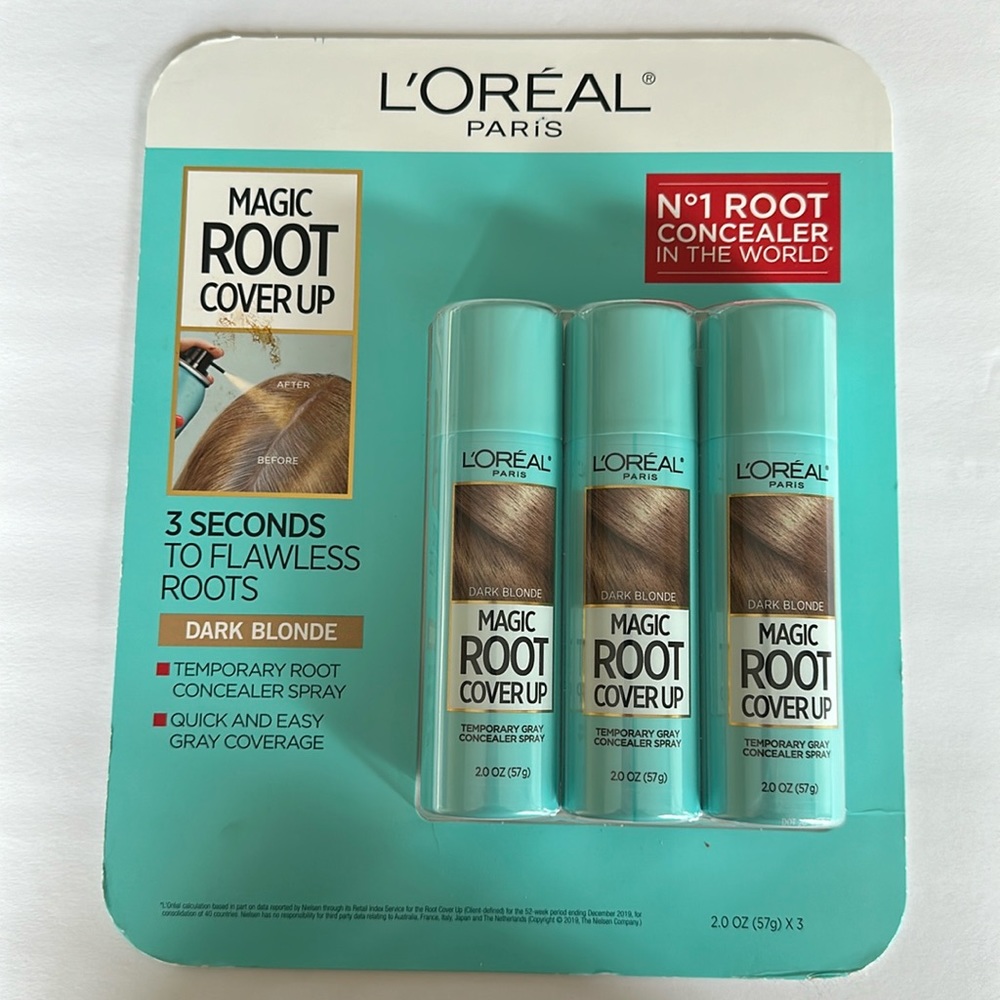 L'Oreal Magic Root Cover Up Concealer Spray DARK BLONDE